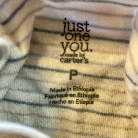 Just One You Boys Onesies Preemie 3 Piece Color Pack - Picture 9 of 13